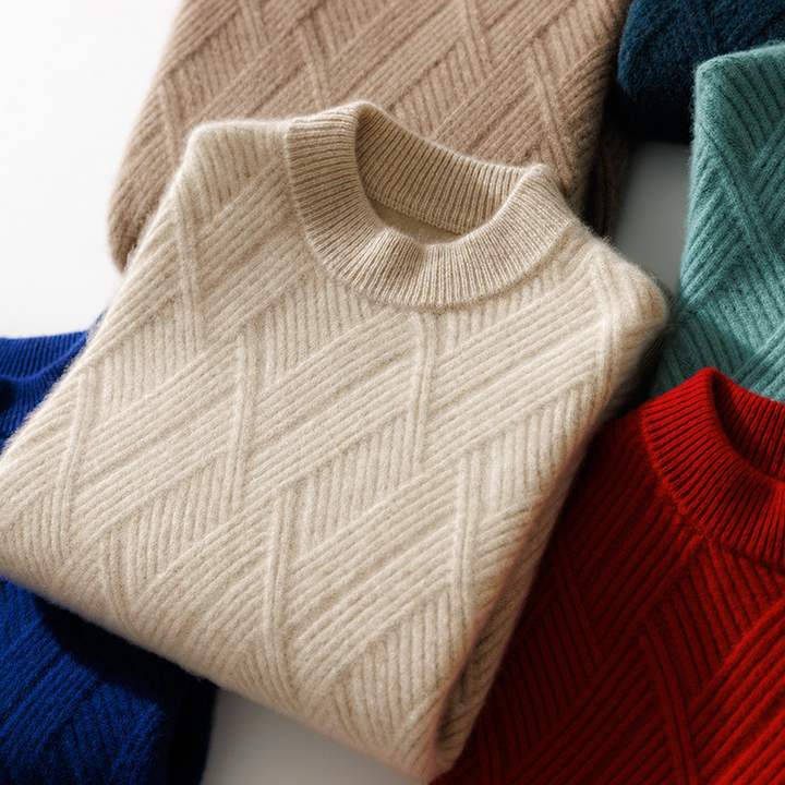 CASHMERE KNIT SWEATER