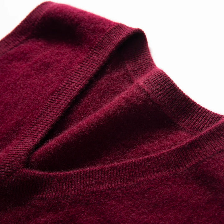 CASHMERE HERITAGE VEST