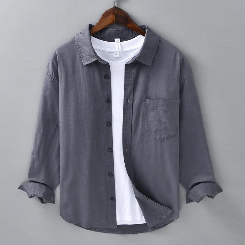AMALFI LINEN SHIRT