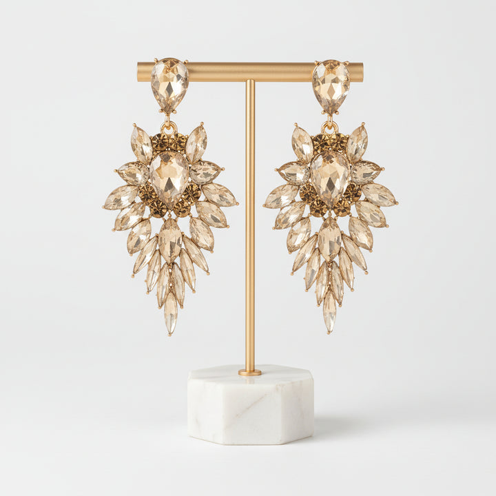 LUXIRA CRYSTAL EARRINGS