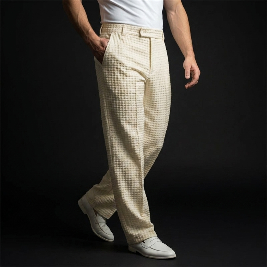 VELTRIX WAFFLE TROUSERS