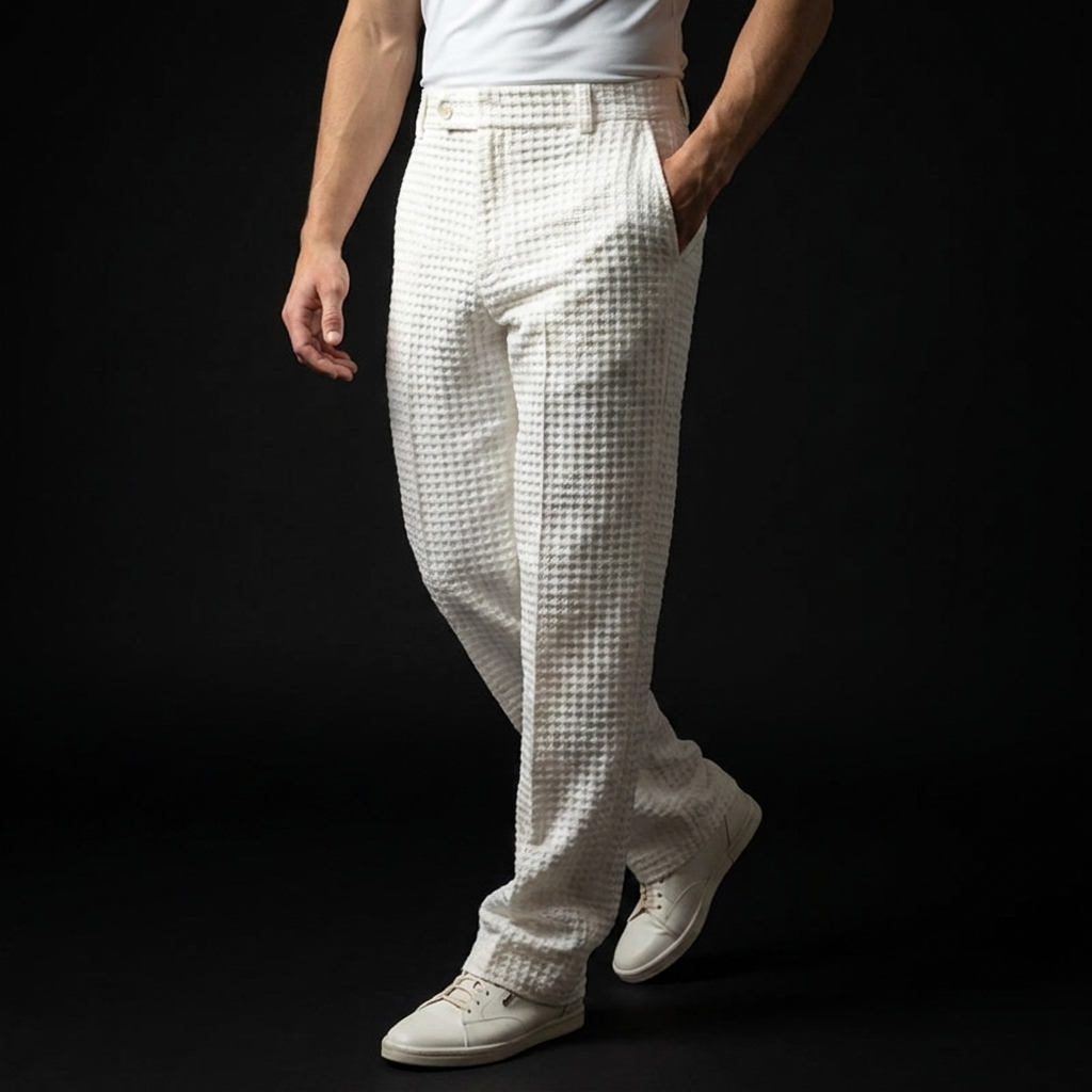 VELTRIX WAFFLE TROUSERS