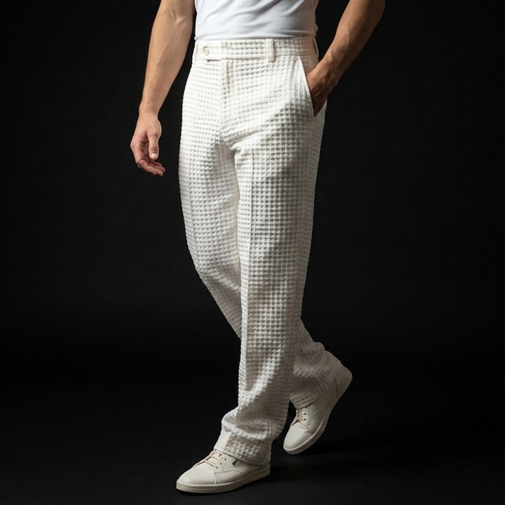 VELTRIX WAFFLE TROUSERS